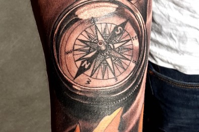 kompas tattoo